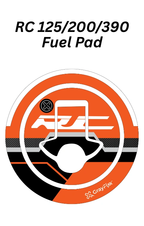 RC 125/200/250/390 Fuel Pad | Premium 3D Gel Fuel Pad, Pack of 1